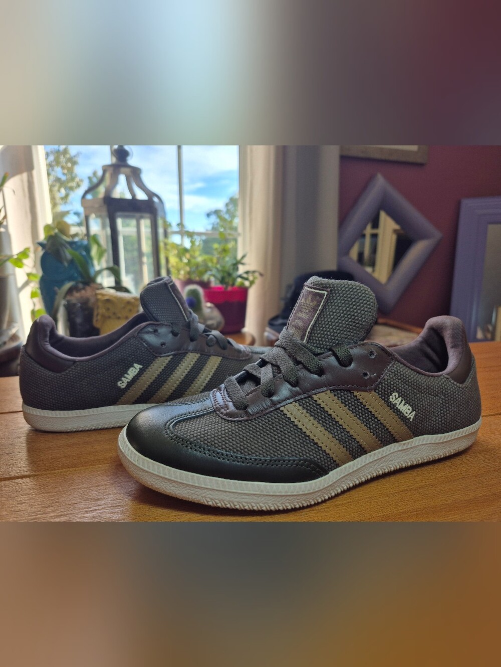Adidas Hemp Samba Sneakers - Mens Size 5